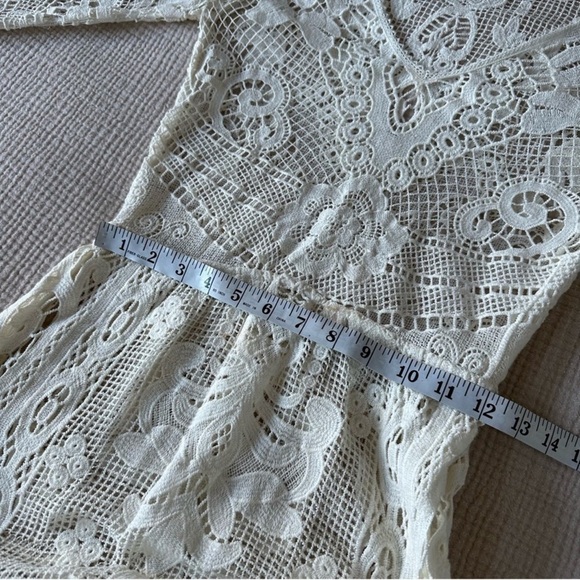 Spell & the Gypsy Collective Crochet Maxi Dress Small S - Picture 10 of 12